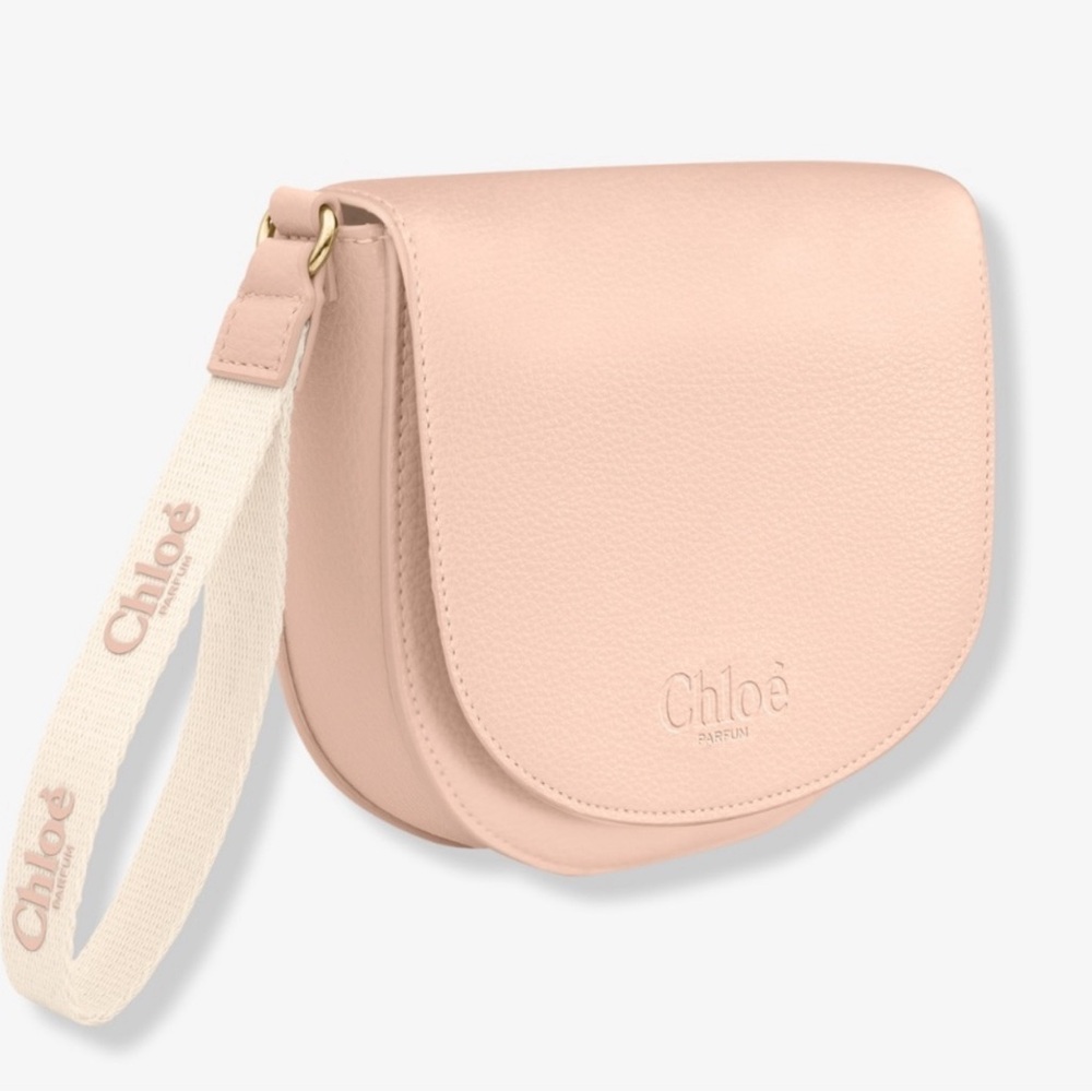 Chloé Pink Clutch Wristlet Bag